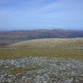 View north northeast from Am Faochagach