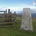 Allermuir Hill trig pillar