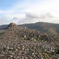 The summit, Carn a' Chlamhain