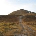 Track on Carn a' Chlamhain