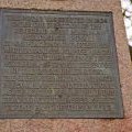 Plaque on Obelisk, Pole Hill, Chingford, London E4