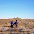 Nearing the Summit of Hopetoun Craig