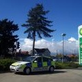 Bournemouth : BP Petrol Station & Police Vehicle