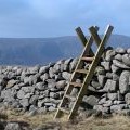 Stile over the Mourne Wall, Slievenaglogh