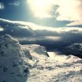 Stob Coire Sgriodan summit ice