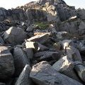 Boulders beside Llyn Du