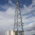 Communications mast on Cnoc Lochy