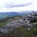 Summit cairn on Ben a' Choin