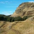 Creag a Chapuill taken from the slopes of Creag an Tairbh