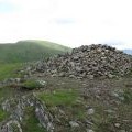 Cairn on the summit of Benyellary