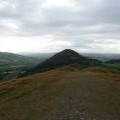 Moel y Golfa from the summit of Middletown Hill