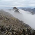 East from the summit of Bruach na Frithe