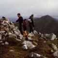 Summit cairn on Sgorr Dhonuill