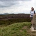 The trig point on Round Hill