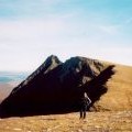 Approaching the summit of Seana Bhraigh