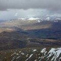View east from Stob a' Choire Odhair