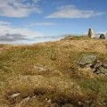 The triangulation pillar on Fell Hill