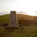 Brean Down trig point