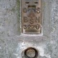 Trig Point plate on Brean Down