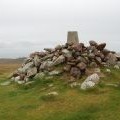 Summit trig point, Sidhean Mor