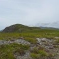 Along ridge towards Meall an t'Slamain