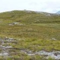 Along ridge towards Meall an t-Slamain