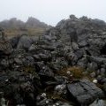 Broken Rocks Near Summit of Beinn Gaire