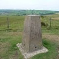 Cwm-sanaham Hill trig point