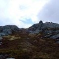 Summit cairn on Beinn Odhar Mhor