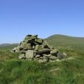 The summit of Dob's Craig with Ettrick Pen behind