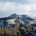 Arthur's Seat from the Castle Esplanade