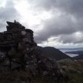 False summit cairn