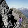 The Aonach Eagach Ridge in Glen Coe