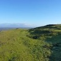 Earthworks on the northern side of Earl's Hill