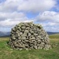 The summit cairn of Mountbenger Law