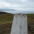 The trig point on the Great Orme