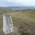 The trig point on the Great Orme looking south east