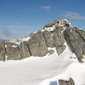 Summit cairn, A' Ghlas-bheinn