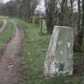 Ordnance Survey Bench Mark, Stock Hill, Askham Bryan