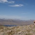 Cairn on Meall Bhalach SE top