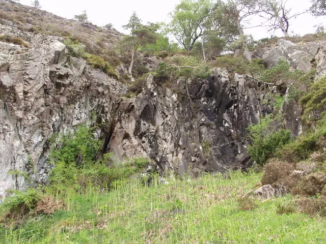 Migdale Rock - Highland