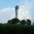 Mobile phone mast on Blackberry Hill