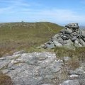 Ruaval from the lower cairn