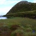 Lochan and cnocan north of Binnean nan Gobhar in Loch Ard Forest 