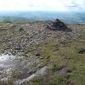 Summit cairn on Twmpa