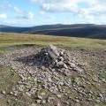 Cairn on the summit of Twmpa