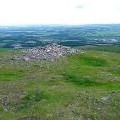 At the summit of Turnhouse Hill