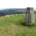 Meikle Bin summit and triangulation pillar