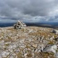 Summit cairn - Carn a' Choire Bhuidhe