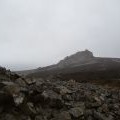 The high point of the Stiperstones in December